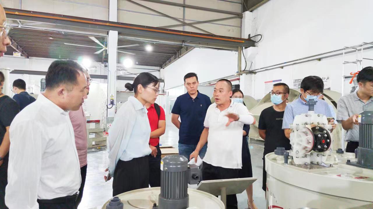 苏州市产业园发展促进会产业协会一行莅临918博天堂交流合作