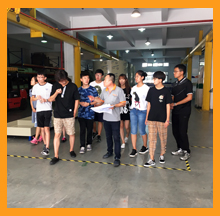 天津大学小伙伴参观918博天堂环保
