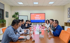 米脂县领导与918博天堂环保进行座谈会，探讨废水零排放
